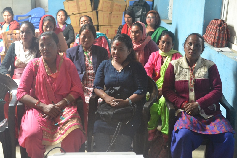 रामेछापको खिम्ती र उमाकुण्डमा उद्घोषण तथा क्षमता अभिवृद्धि तालिम सम्पन्न