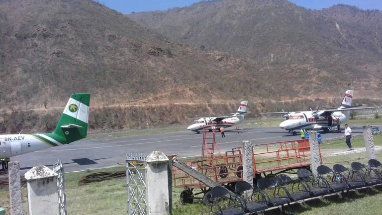 रामेछाप विमानस्थललाई स्तरोन्नति गर्ने सरकारको योजना