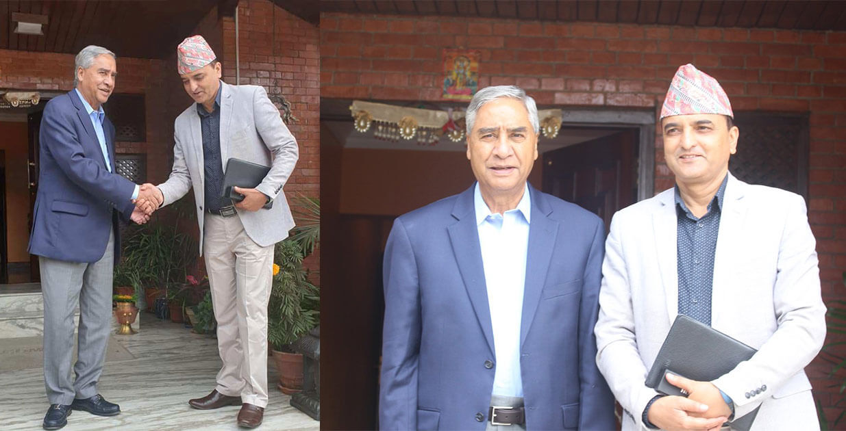 किन पुगे देउवाको दैलोमा योगेश ?