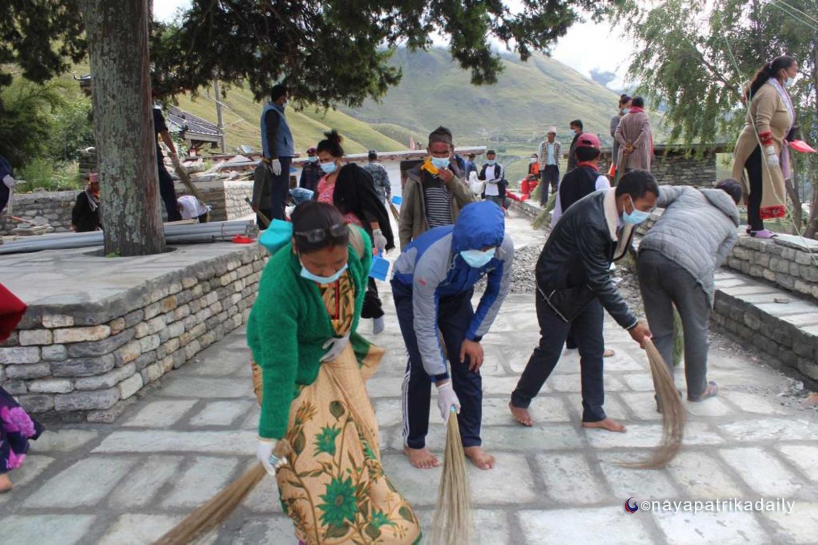 पर्यटन दिवसको अवसरमा त्रिपुरासुन्दरी सरसफाई