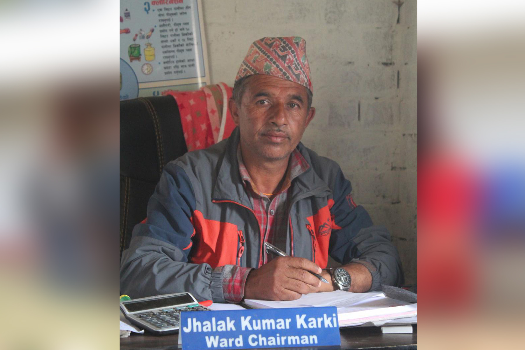 वडामा कोरोनाको त्यति असर छैन तर सावधानी अपनाएका छौंः वडाध्यक्ष कार्की