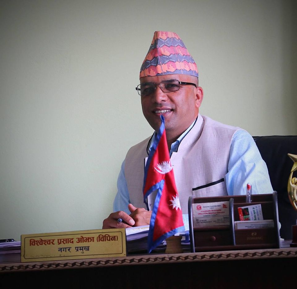 अमरगढी नगरपालिकाले स्वास्थ्य र शिक्षामा उल्लेख्य प्रगति गरेको छ:  नगरप्रमुख ओझा