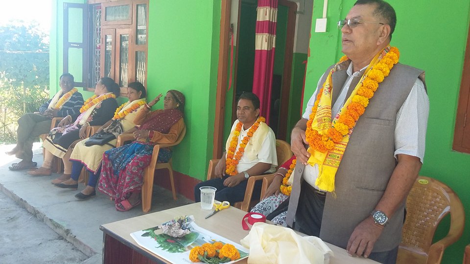 वडा अनुसार कृषि पकेट क्षेत्र घोषणा गर्दै, कानेपोखरी गाउँपालिका
