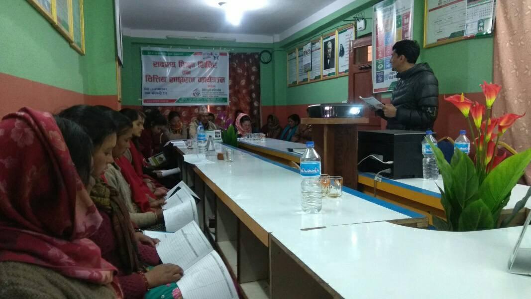 मिलिजुली कालिञ्चोक साकोसले सुरु गर्यो, नियमित सहकारी शिक्षा तथा वित्तिय साक्षरता कार्यक्रम