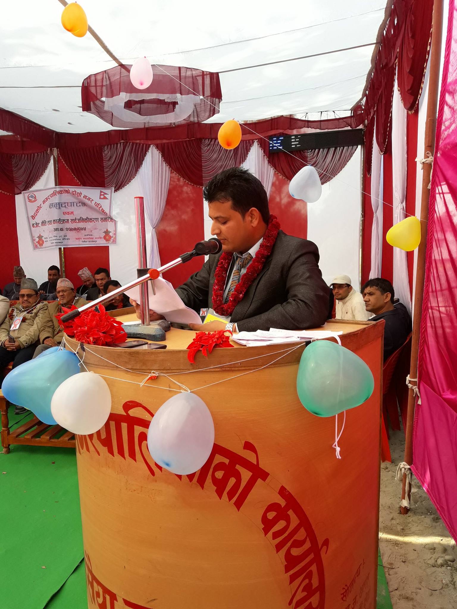समृद्ध गाउँपालिका निर्माणको अभियानमा जुट्दै छौं: नगर प्रमुख चन्द