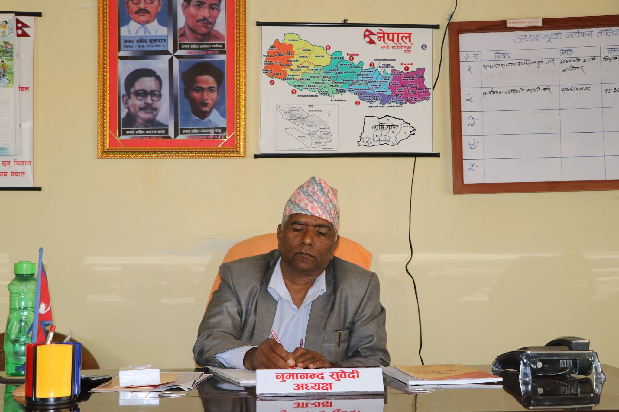 दाङको राप्ती गाउँपालिकामा विकासको कामले फड्को मार्दै
