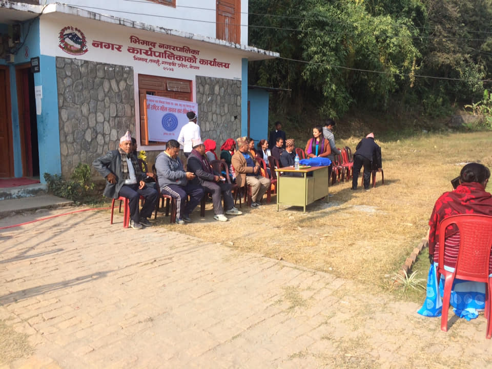 भिमाद नगरपालिका ६ मा सडक निर्माणको काम ७० प्रतिशत सम्पन्न