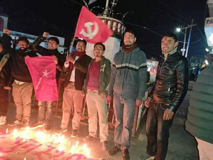 प्रतिगमन पराजित भएको भन्दै दोलखामा मनाइयो खुशीयाली