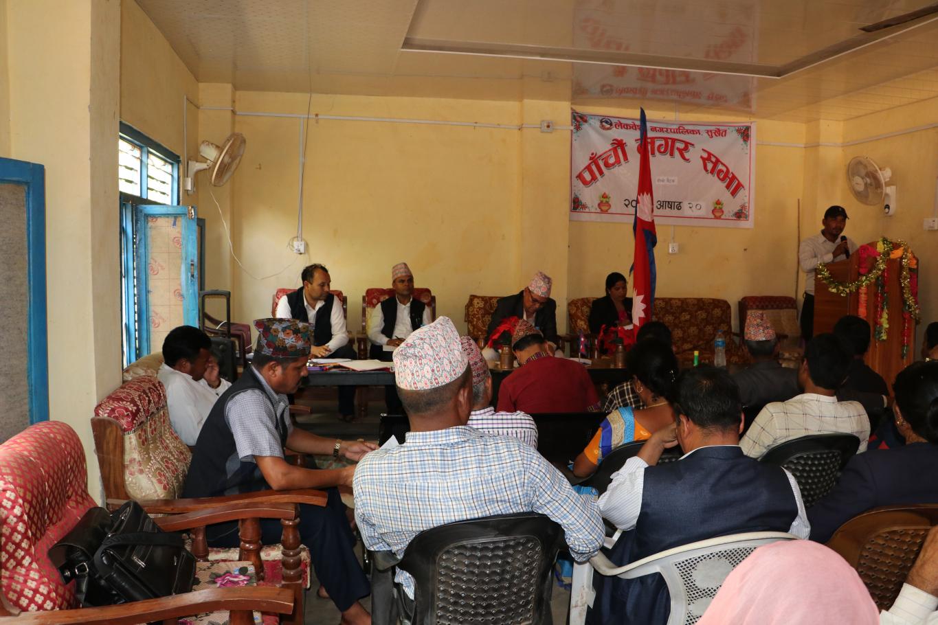 लेकवेशी नगरपालिकामा विकासले तिव्र रुप लिदै