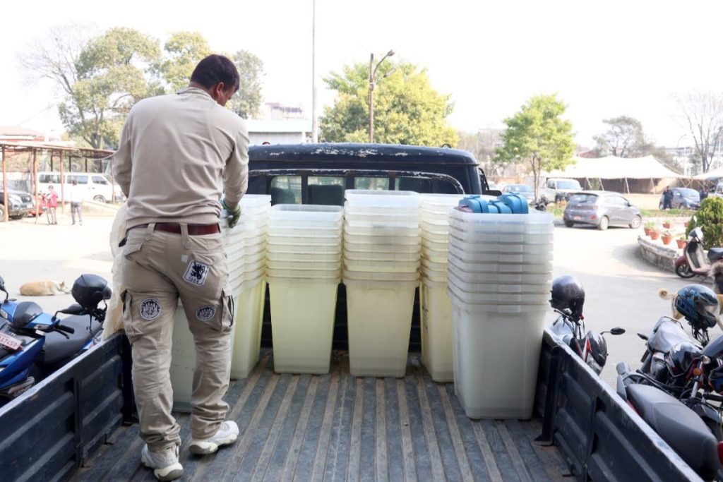 मतपत्र तथा निर्वाचन सामग्री ७५ जिल्लामा सुरक्षित रूपमै पुर्‍याइयो